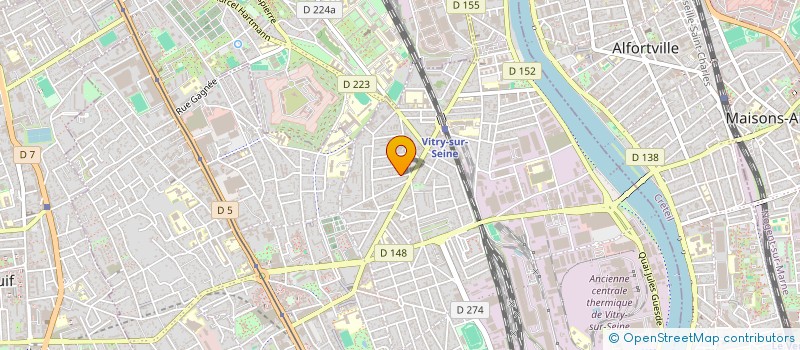 localisation de l'entreprise TARBAT à VITRY-SUR-SEINE