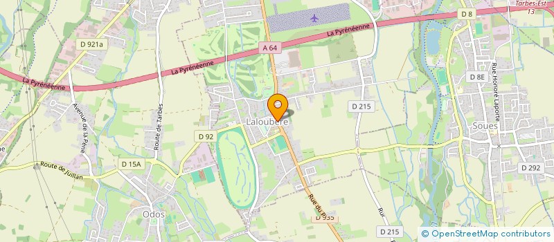 localisation de l'entreprise TARBES PROMOTION IMMOBILIERE  LALOUBERE