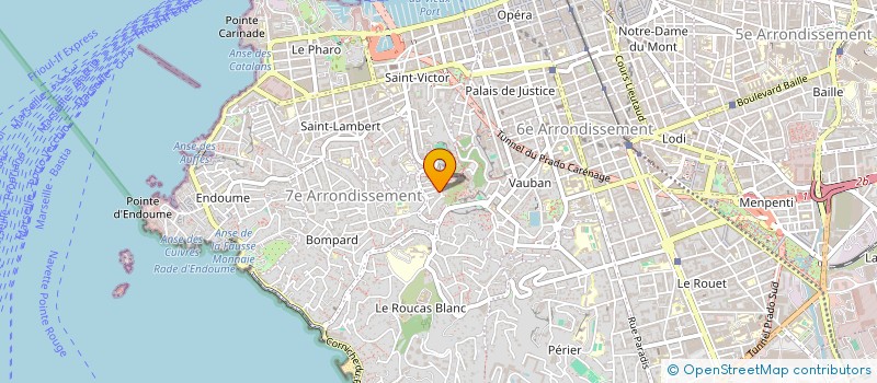 localisation de l'entreprise TARCO à MARSEILLE