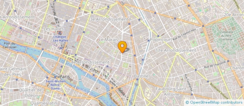 localisation de l'entreprise TARDELLI  PARIS