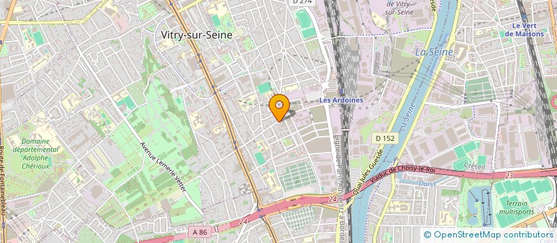 localisation de l'entreprise TARDI  VITRY-SUR-SEINE