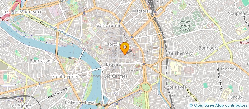 localisation de l'entreprise TARDIC  TOULOUSE