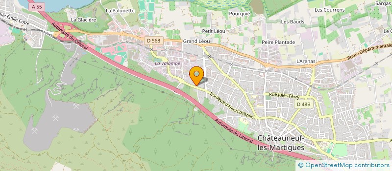 localisation de l'entreprise TARDIEU  CHATEAUNEUF-LES-MARTIGUES