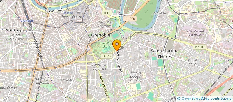 localisation de l'entreprise TARDIEU LOC'IMMO  GRENOBLE