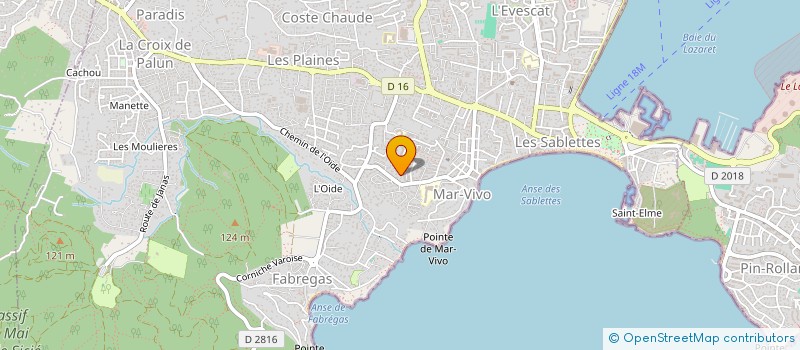 localisation de l'entreprise TARDIEUX PLOMBERIE CHAUFFAGE à LA SEYNE-SUR-MER
