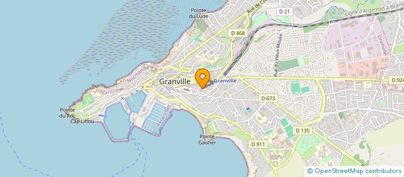 localisation de l'entreprise TARDIF 20  GRANVILLE