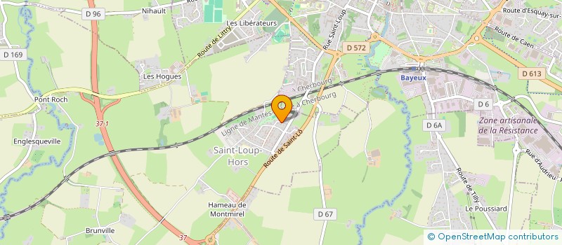 localisation de l'entreprise TARDIF  SAINT-LOUP-HORS