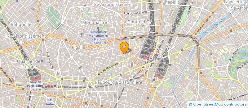 localisation de l'entreprise TARDIGRADE à MONTREUIL