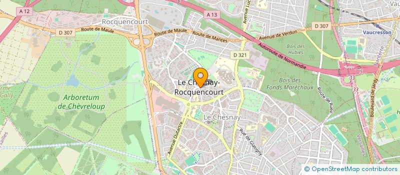 localisation de l'entreprise TARDINVEST  LE CHESNAY-ROCQUENCOURT