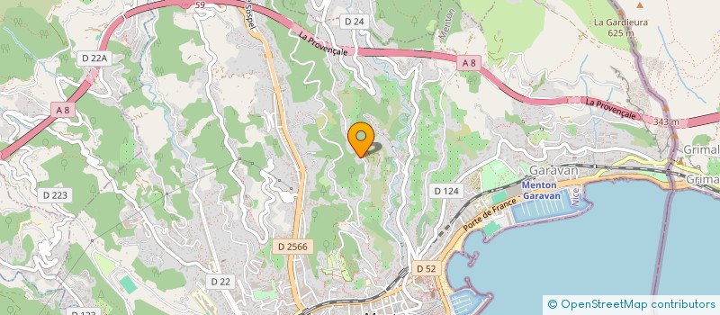 localisation de l'entreprise TARDIOLI ET RAVASIO  CASTELLAR