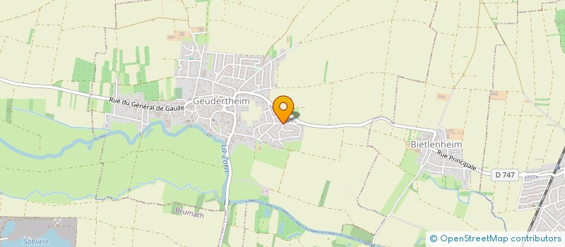 localisation de l'entreprise TARDY  DONNENHEIM