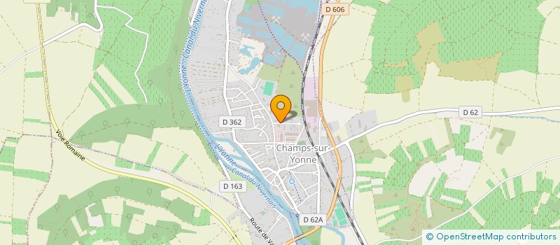 localisation de l'entreprise TARDY AGENCEMENT à CHAMPS-SUR-YONNE