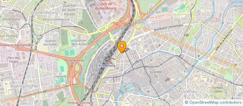 localisation de l'entreprise TARDY SERVICES  STRASBOURG