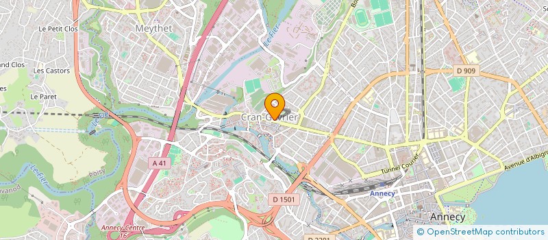 localisation de l'entreprise TARDY ZAHND à ANNECY