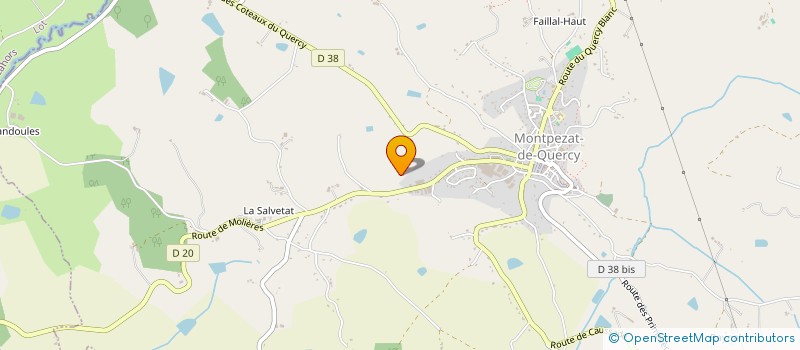 localisation de l'entreprise TARED  MONTPEZAT-DE-QUERCY