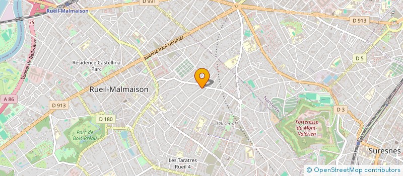 localisation de l'entreprise TAREL IMMOBILIER à RUEIL-MALMAISON