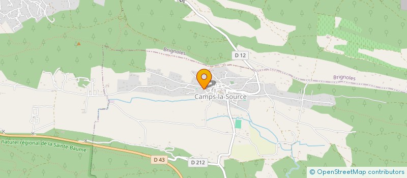 localisation de l'entreprise TARENOVATION à CAMPS-LA-SOURCE