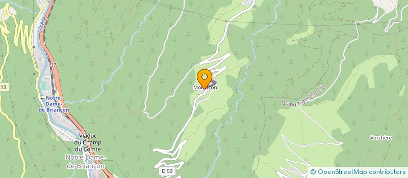 localisation de l'entreprise TARENTAISE RESINE ETANCHEITE à GRAND-AIGUEBLANCHE