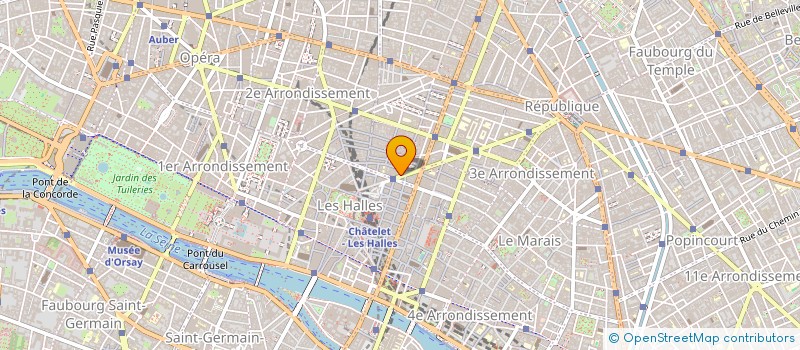 localisation de l'entreprise TARGA à PARIS