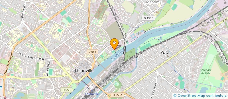 localisation de l'entreprise TARGA à THIONVILLE