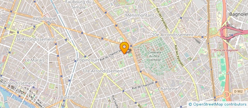 localisation de l'entreprise TARGA  PARIS