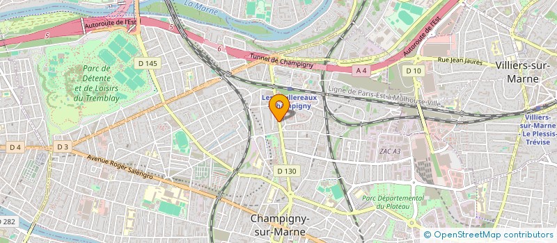 localisation de l'entreprise TARGA PROJECT INTERNATIONAL à CHAMPIGNY-SUR-MARNE