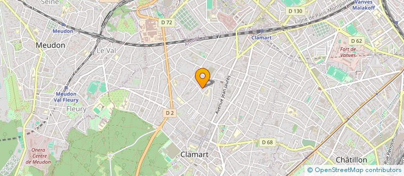 localisation de l'entreprise TARGA SAS à CLAMART