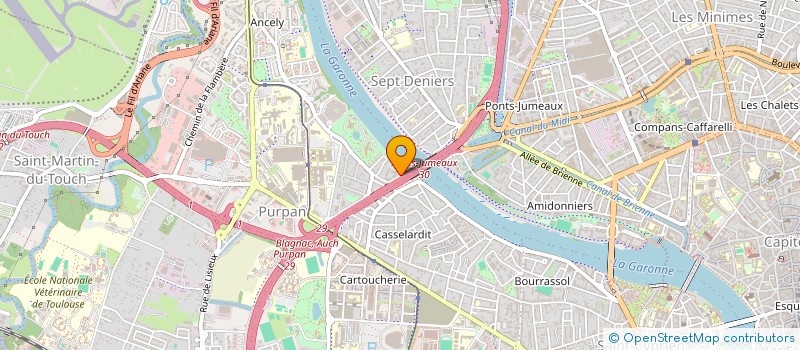 localisation de l'entreprise TARGECH  SAINT-DENIS