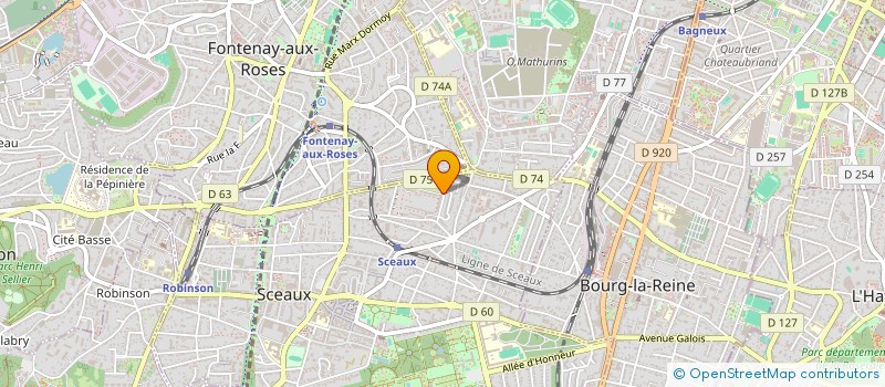 localisation de l'entreprise TARGET ALPHA VAULT à SCEAUX