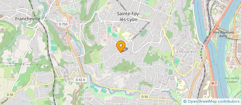 localisation de l'entreprise TARGET BAG à SAINTE-FOY-LES-LYON