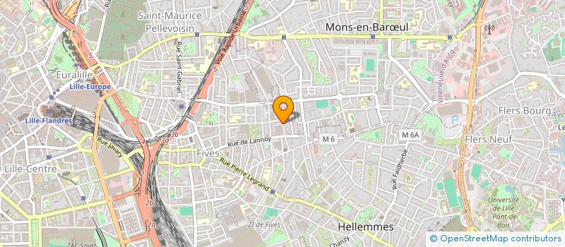 localisation de l'entreprise TARGET INGENIERIE  LILLE