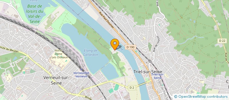 localisation de l'entreprise TARGET NUISIBLES à TRIEL-SUR-SEINE