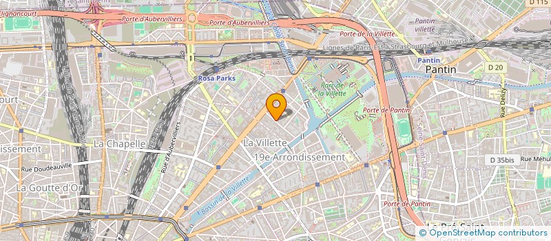 localisation de l'entreprise TARGET TRANSPORTS SAS  PARIS