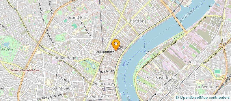 localisation de l'entreprise TARGET WEB SERVICES à BORDEAUX