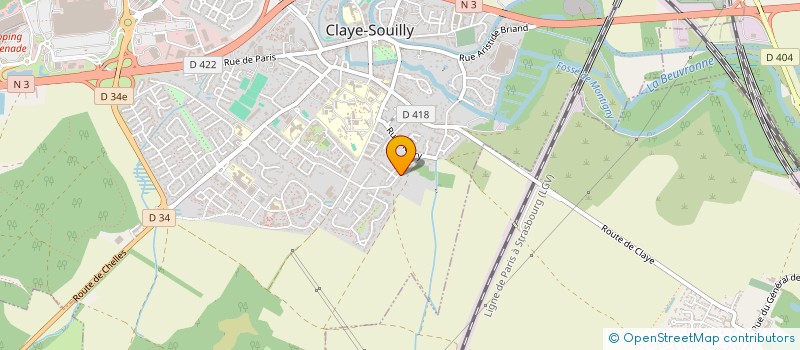 localisation de l'entreprise TARGETDIGITAL  CLAYE-SOUILLY