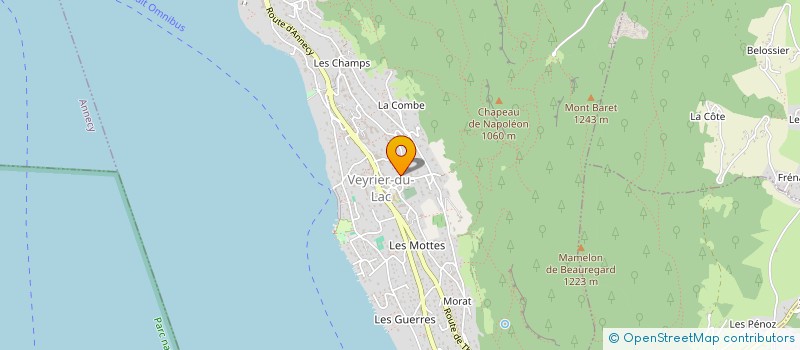 localisation de l'entreprise TARGIB  VEYRIER-DU-LAC