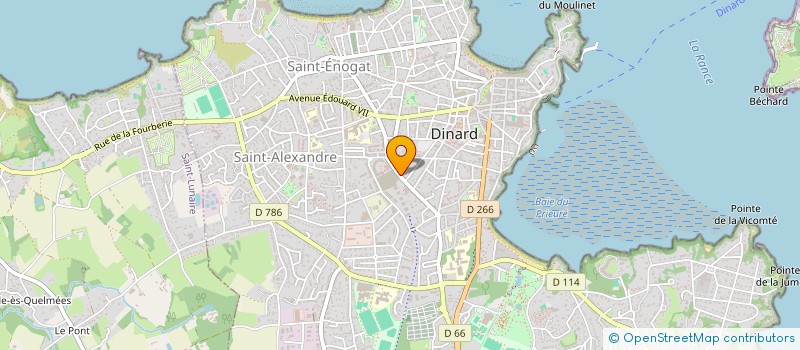 localisation de l'entreprise TARIEC  DINARD