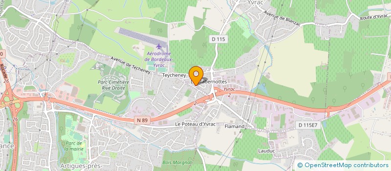 localisation de l'entreprise TARIK  YVRAC