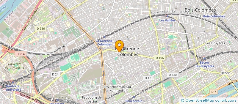 localisation de l'entreprise TARIK à LA GARENNE-COLOMBES