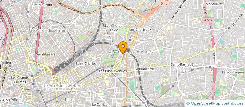 localisation de l'entreprise TARIKET HOLDING à MARSEILLE