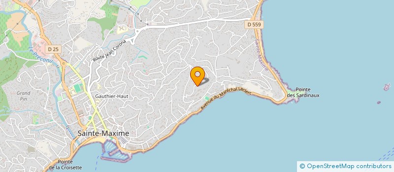 localisation de l'entreprise TARIMIJO à SAINTE-MAXIME