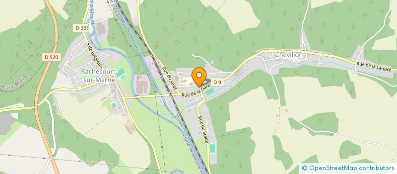localisation de l'entreprise TARINEL à BAYARD-SUR-MARNE