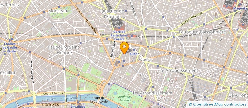 localisation de l'entreprise TARINOR à PARIS
