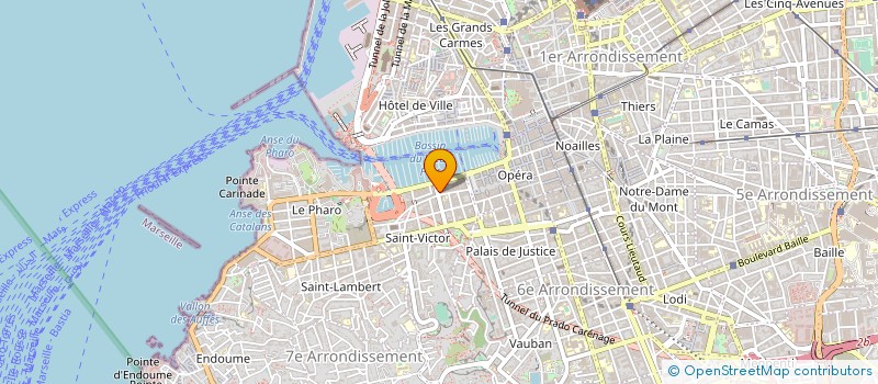 localisation de l'entreprise TARIOT CONSEIL à MARSEILLE