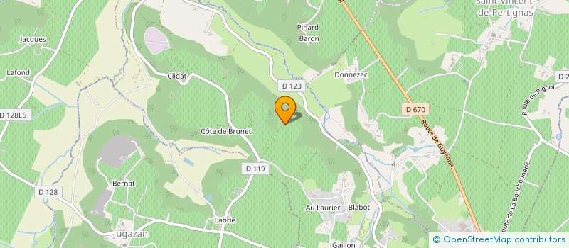 localisation de l'entreprise TARIS  RAUZAN