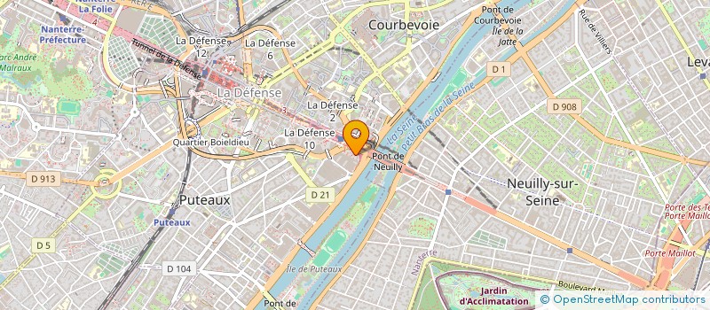 localisation de l'entreprise TARKETT FRANCE  PUTEAUX