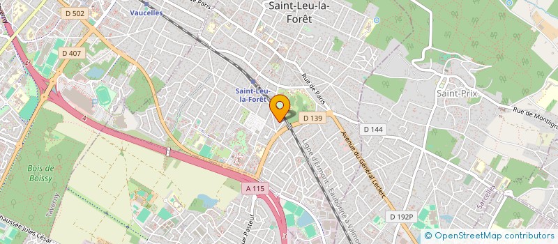 localisation de l'entreprise TARKLO  SAINT-LEU-LA-FORET