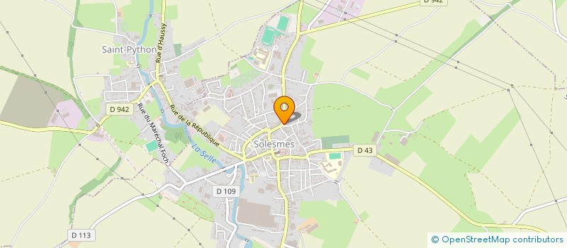localisation de l'entreprise TARLA à SOLESMES