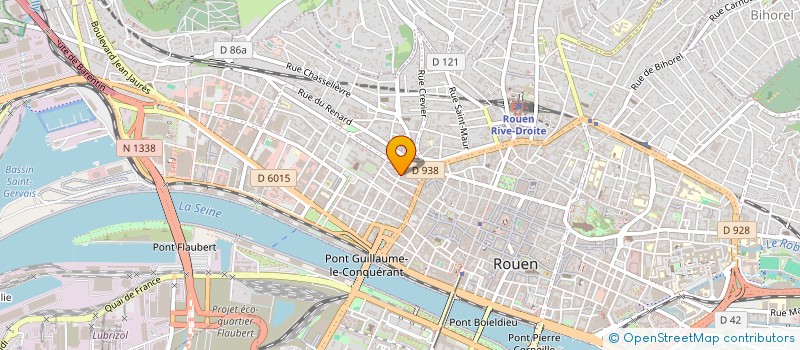 localisation de l'entreprise TARLATANE à ROUEN