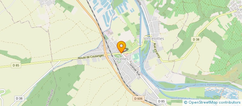 localisation de l'entreprise TARMAC à VINCELLES